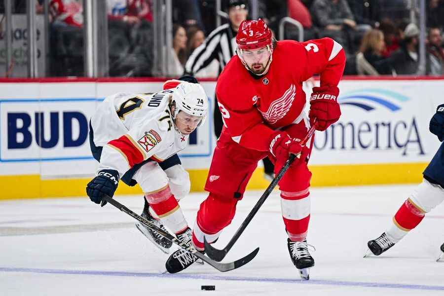 NHL: Florida Panthers at Detroit Red Wings