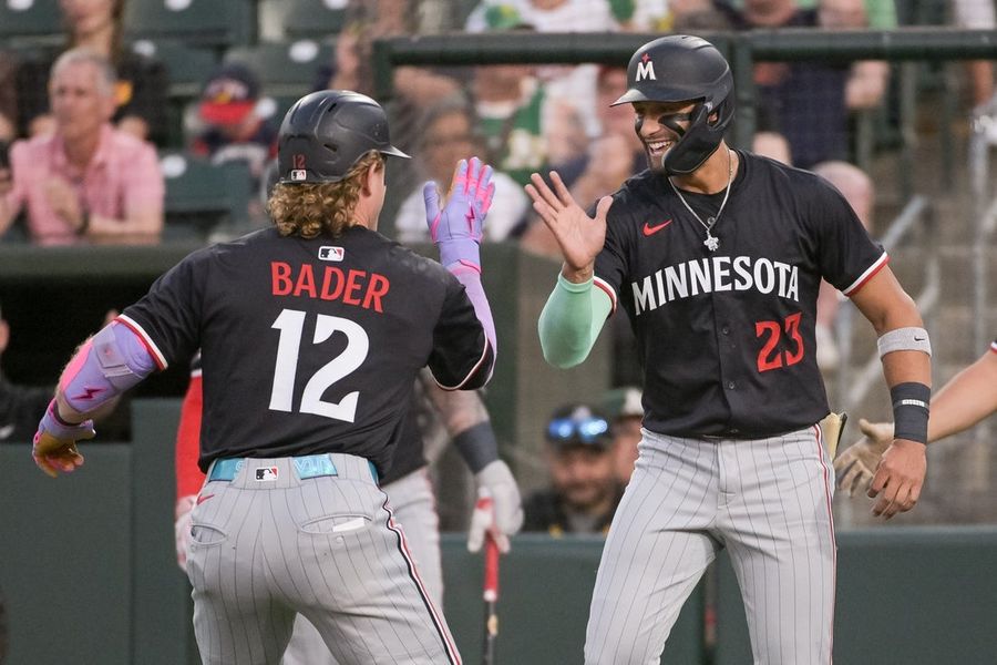MLB: Minnesota Twins at Athletics