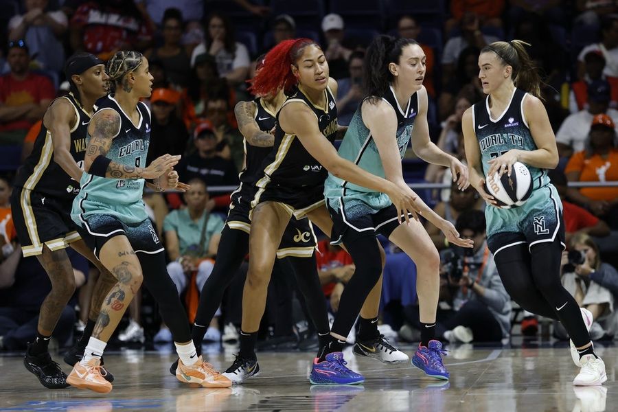 WNBA: New York Liberty at Washington Mystics