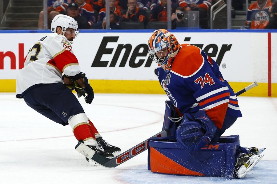 NHL: Stanley Cup Final-Florida Panthers at Edmonton Oilers