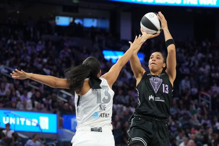 WNBA: Las Vegas Aces at Golden State Valkyries