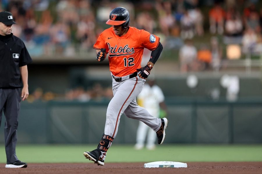 MLB: Baltimore Orioles at Athletics